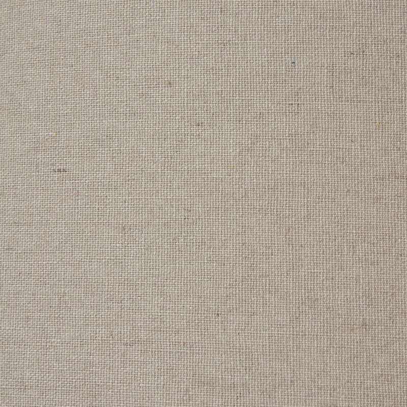 White Beaded Ceramic Lamp With Linen Shade