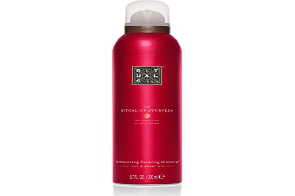 Rituals The Ritual Of Ayurveda Foaming Shower Gel 200ml - Indian Rose and Sweet Almond Oil