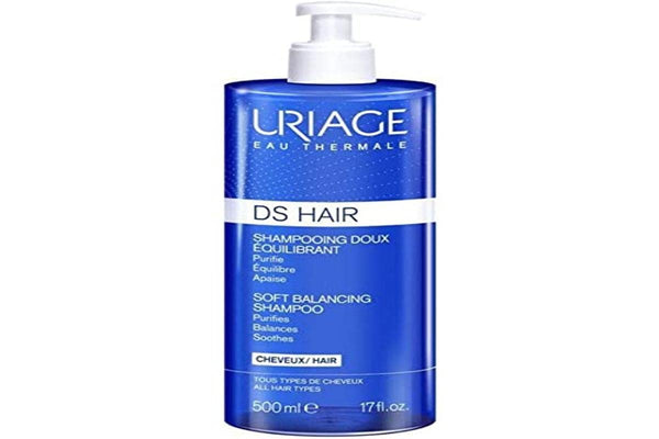Uriage Eau Thermale DS Hair Soft Balancing Shampoo 500ml - All Hair Types
