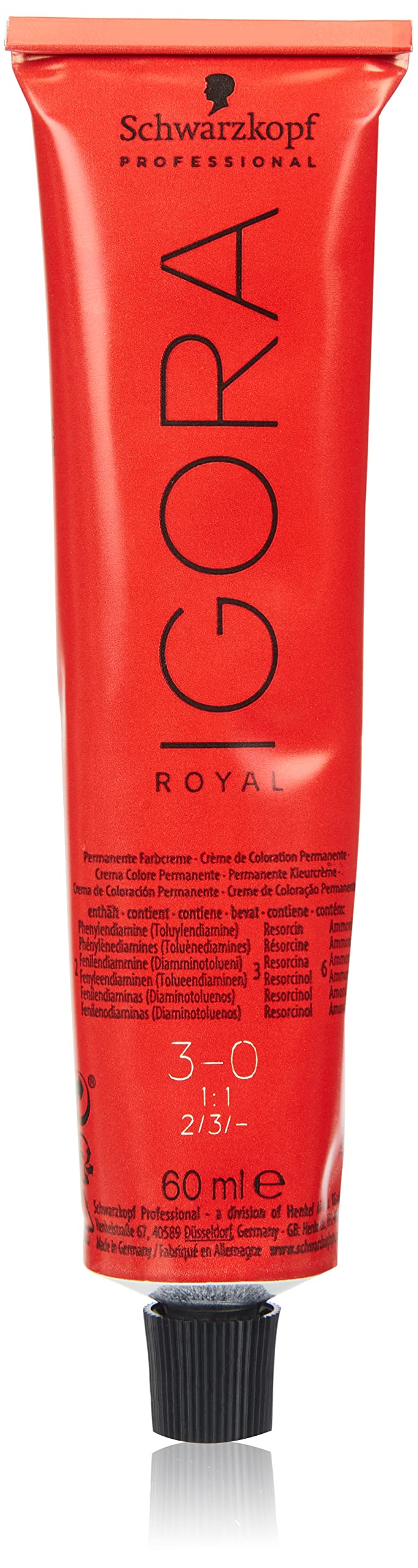 Schwarzkopf Igora Royal Permanent Color Creme 60ml - 3-0