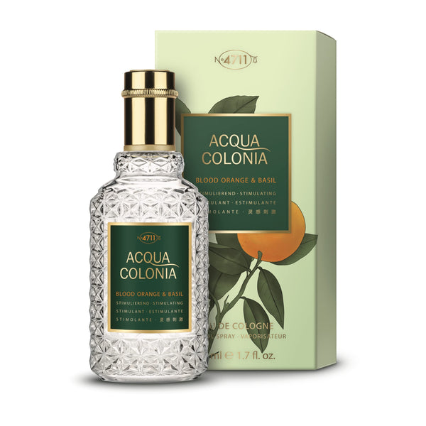 Mäurer  Wirtz 4711 Acqua Colonia Blood Orange  Basil Eau de Cologne 50ml Spray