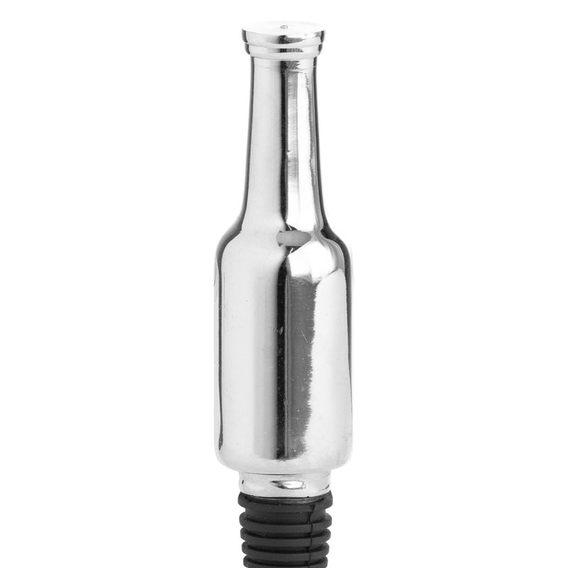 Silver Nickel Bottle Detail Bottle Stopper