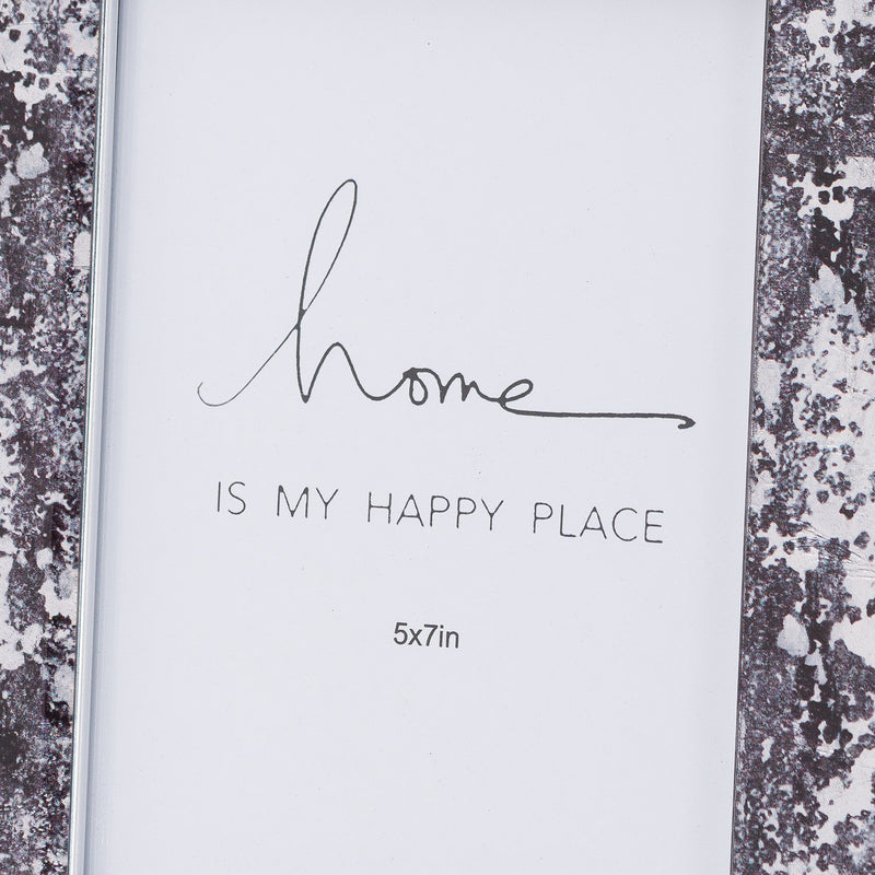 Black Foil Metallic 5X7 Frame