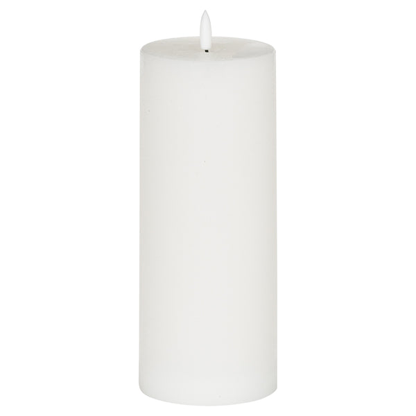 Luxe Collection Natural Glow 3.5x9 LED White Candle