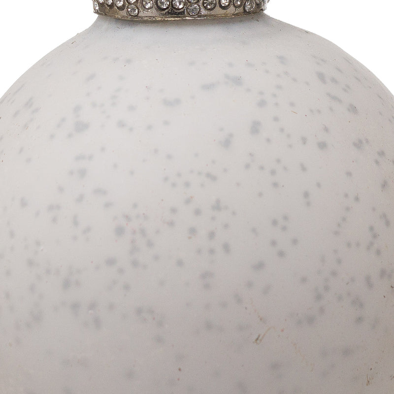 The Noel Collection White Bauble