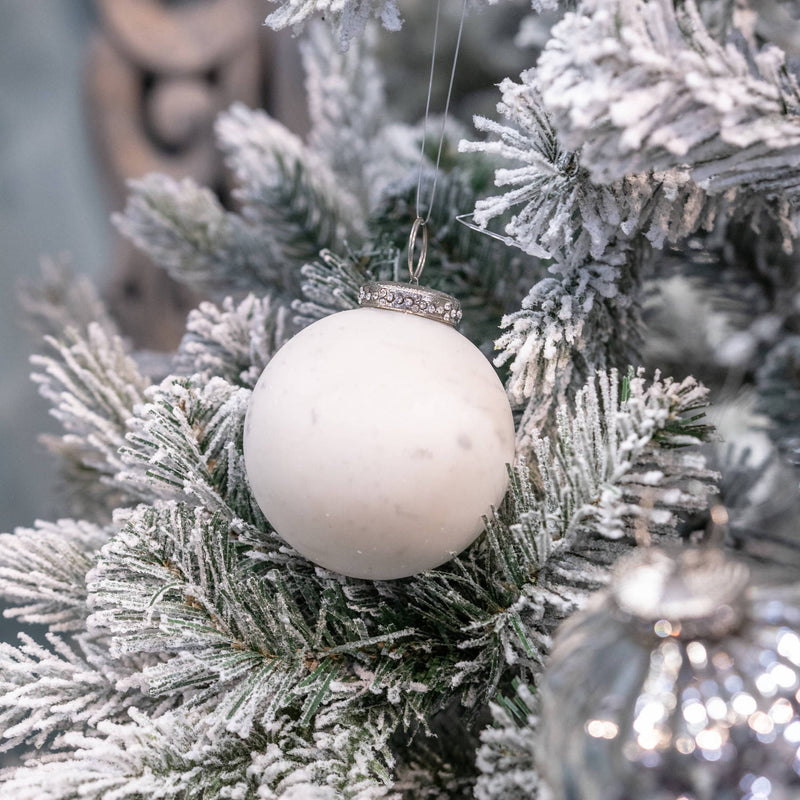 The Noel Collection White Bauble