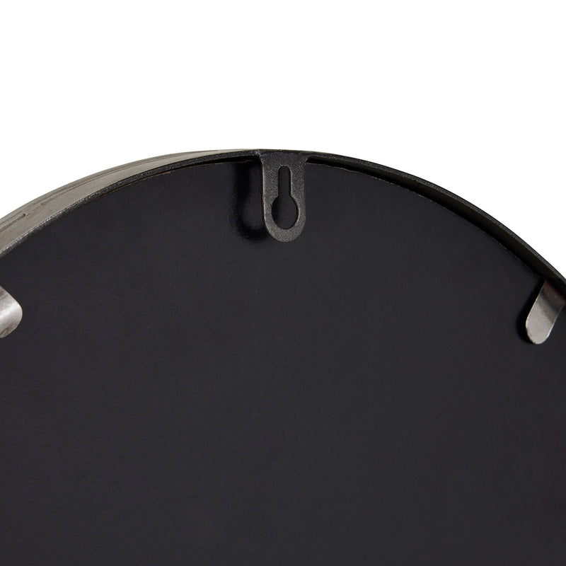 Antique Silver Quarterfoil Mirror