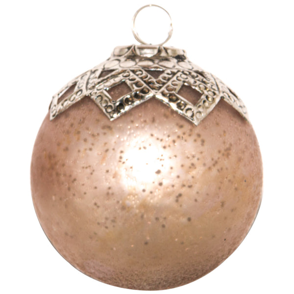 The Noel Collection Venus Diamond Crested Medium Bauble