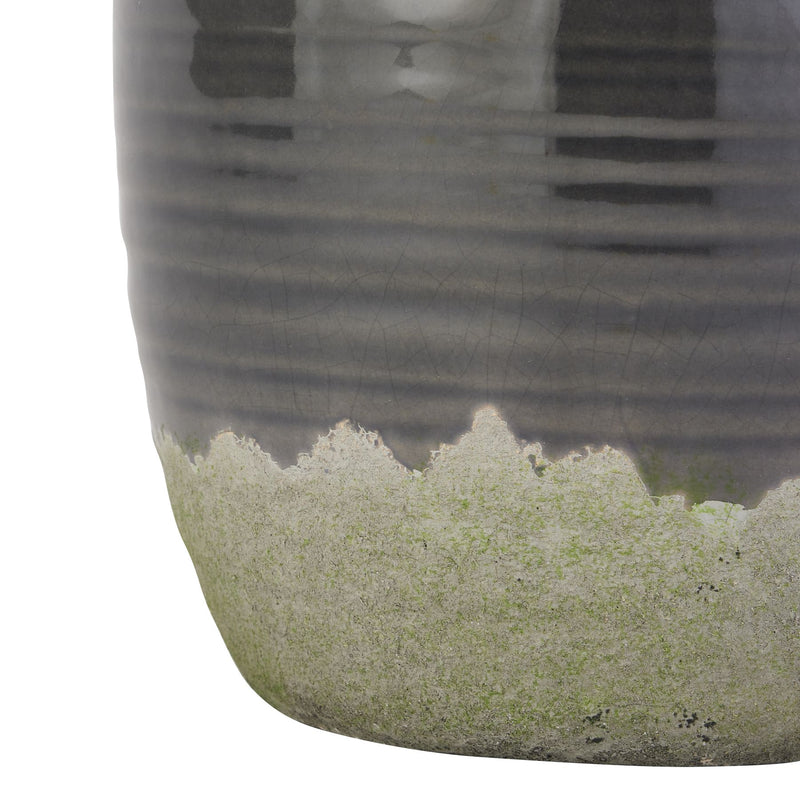 Seville Collection Navy Bulbous Vase