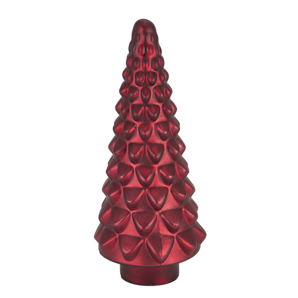 Noel Collection Ruby Red Decorative Tree