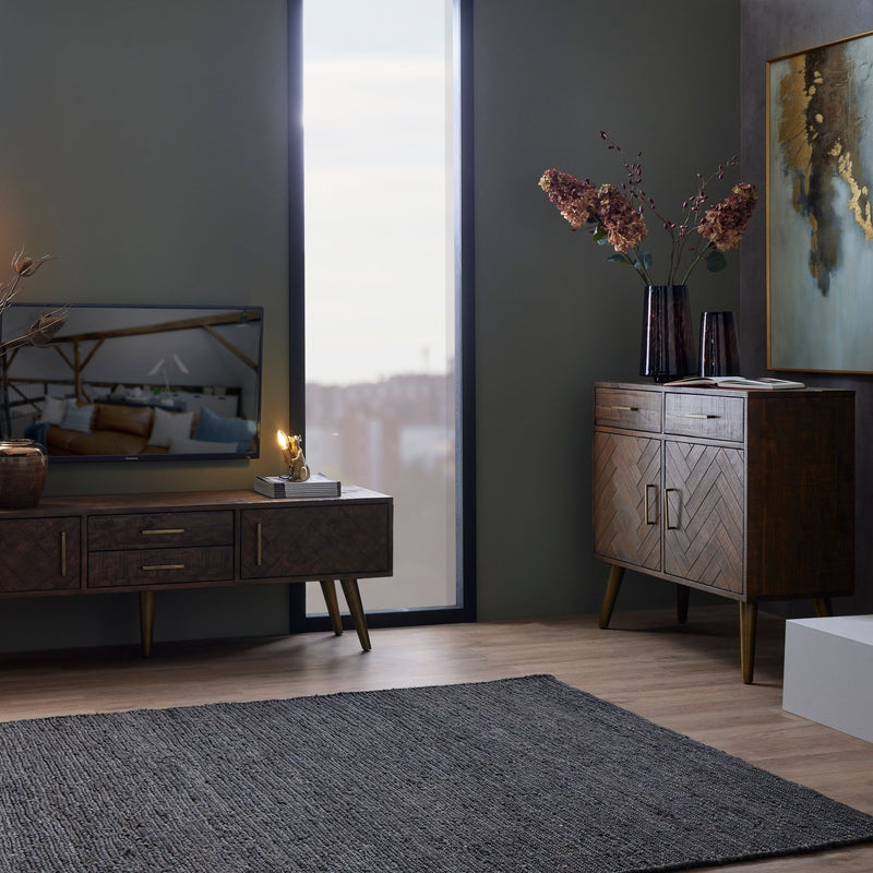 Amber Dapple Tapered  Vase