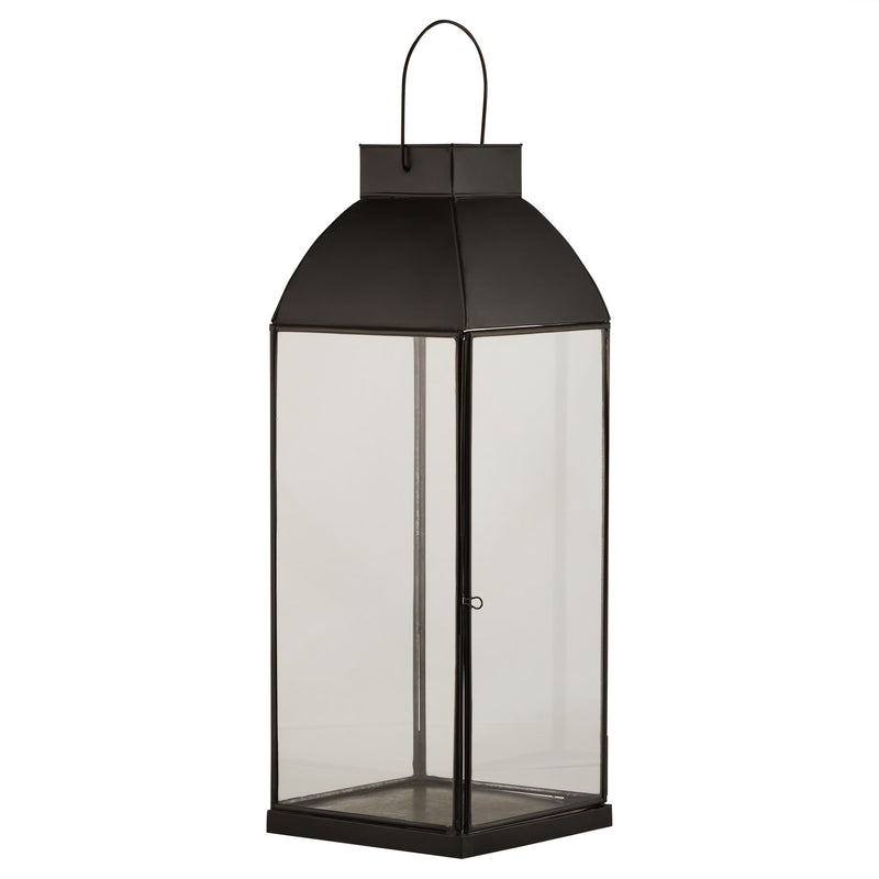 Black Dome Top Large Black Lantern
