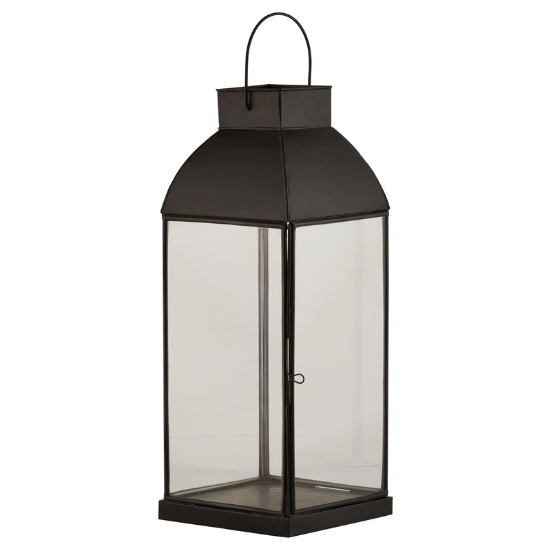Black Dome Top Medium Black Lantern