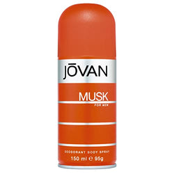 Jovan Musk For Men Deodorant Body Spray 150ml