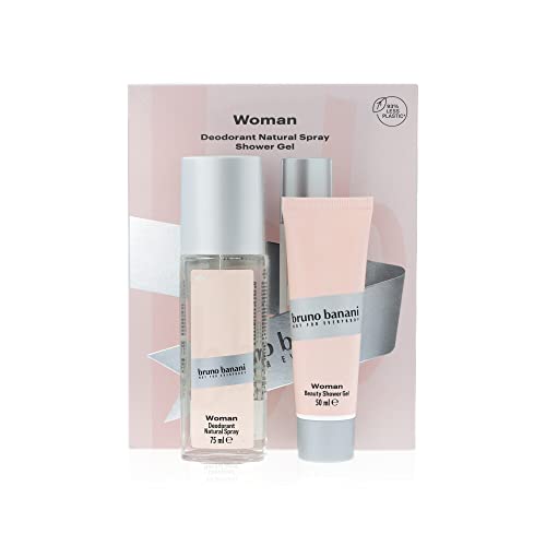 Bruno Banani Woman Gift Set 75ml Deodorant Natural Spray + 50ml Shower Gel