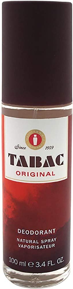 Mäurer  Wirtz Tabac Original Deodorant 100ml Spray - Glass Bottle