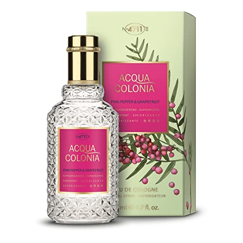 Mäurer  Wirtz 4711 Acqua Colonia Pink Pepper  Grapefruit Eau de Cologne 50ml Spray