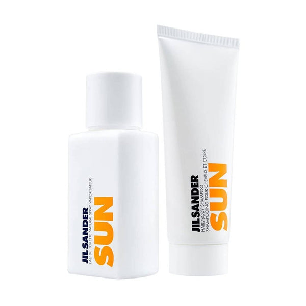 Jil Sander Sun Gift Set 75ml EDT + 75ml Hair  Body Shampoo