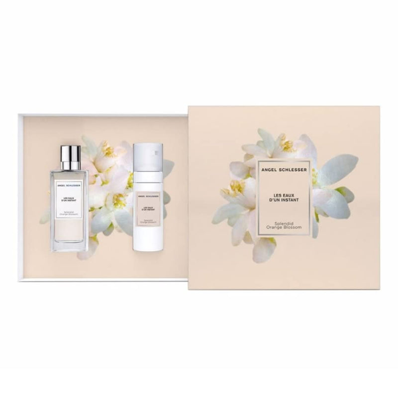 Angel Schlesser Splendid Orange Blossom Gift Set 100ml EDT + 100ml Shower Gel