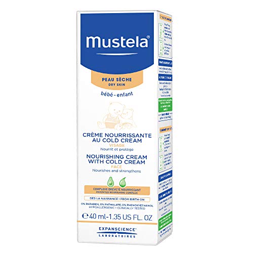 Mustela Bébé-Enfant Nourishing Face Cream with Cold Cream 40ml - Dry Skin