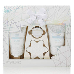 Style  Grace Puro Gift Of The Glow Gift Set 4 Pieces (1 x 10ml Lip Balm
1 x 50g Bath Fizzer
1 x 110ml Body Lotion
1 x 110ml Body Wash)