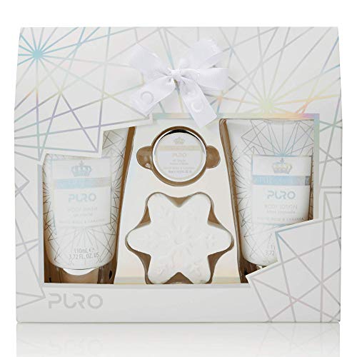 Style  Grace Puro Gift Of The Glow Gift Set 4 Pieces (1 x 10ml Lip Balm
1 x 50g Bath Fizzer
1 x 110ml Body Lotion
1 x 110ml Body Wash)