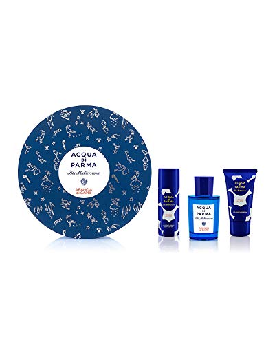 Acqua di Parma Blu Mediterraneo Arancia di Capri Gift Set 75ml EDT + 40ml Shower Gel + 50ml Body Lotion
