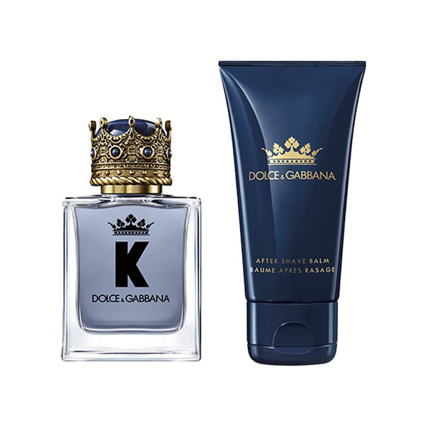Dolce  Gabbana K Gift Set 50ml EDT + 50ml Aftershave Balm