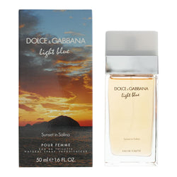 Dolce  Gabbana Light Blue Sunset in Salina Limited Edition Eau de Toilette 50ml Spray