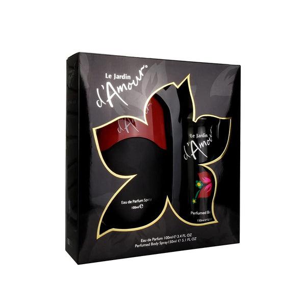 Eden Classics Le Jardin dAmour Gift Set 100ml EDP + 150ml Body Spray