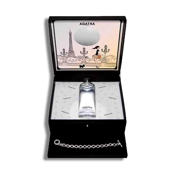 Agatha Paris Lamour à Paris Gift Set 100ml EDT Spray + Bracelet (This Gift Set contains:

1 x 100ml EDT Spray
1 x Bracelet)