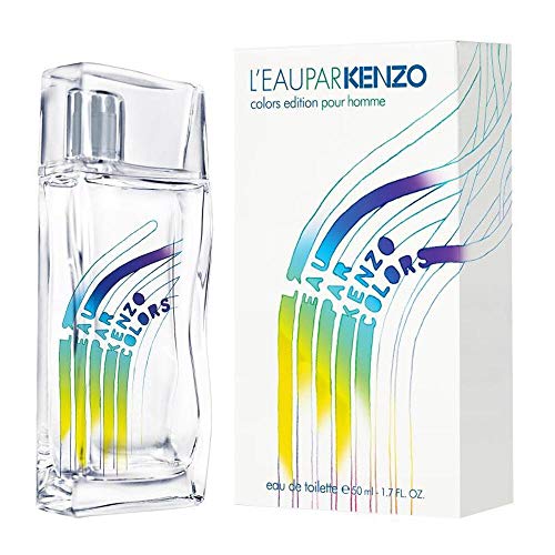 Kenzo LEau Par Kenzo Colors Pour Homme Eau de Toilette 50ml Spray