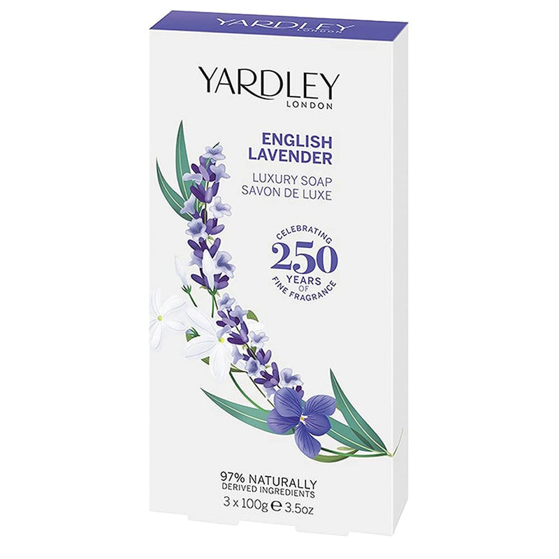 Yardley English Lavender Soap 3x 100g