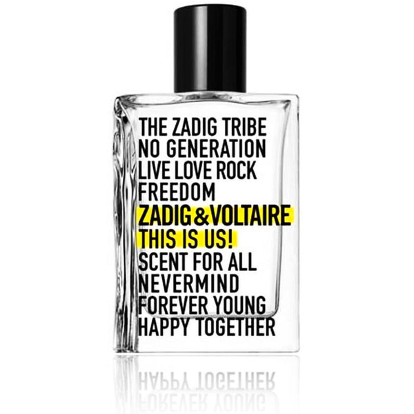 Zadig  Voltaire This Is Us! Eau de Toilette 100ml Spray