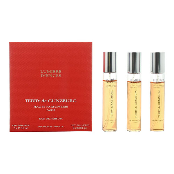 Terry de Gunzburg Lumiere dEpices Eau de Parfum 3 x 8.5ml Refills