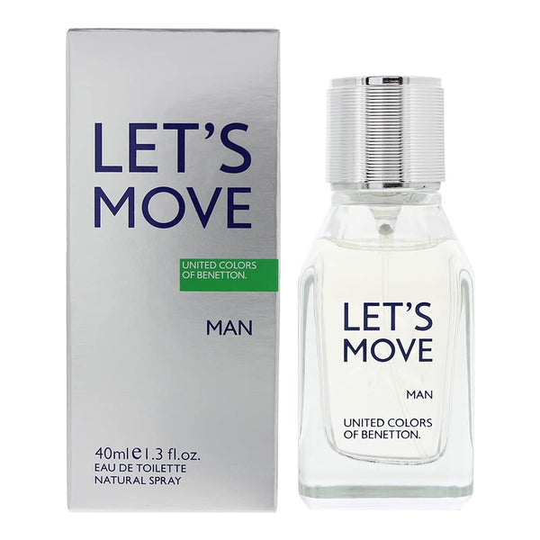 Benetton Lets Move Eau de Toilette 40ml Spray