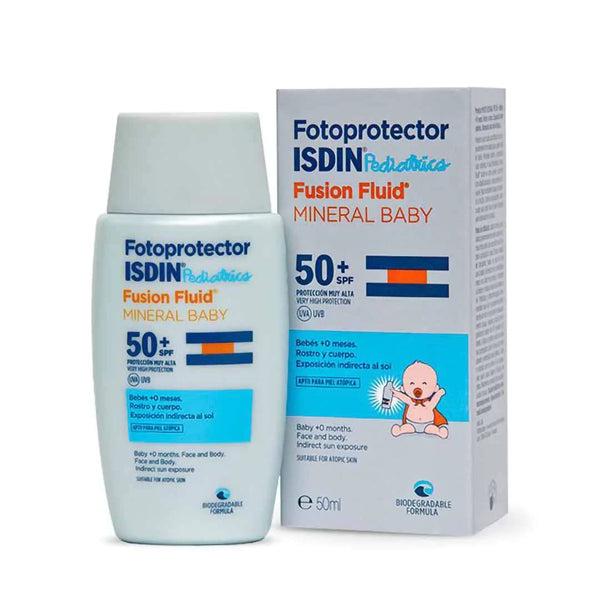 ISDIN Fotoprotector Pediatrics Fusion Fluid Mineral Baby SPF 50+ 50ml