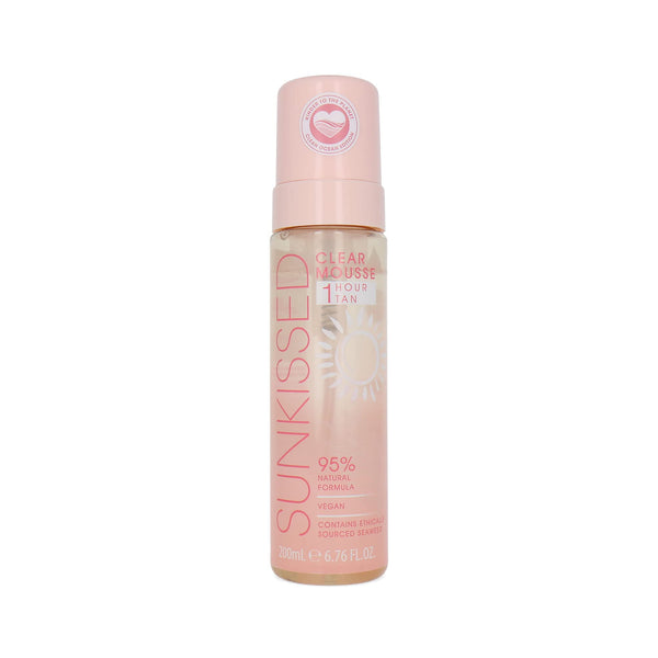 Sunkissed 1 Hour Tan Clear Mousse 200ml - Ocean Edition