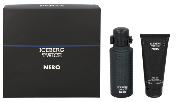 Iceberg Twice Nero Gift Set 125ml EDT + 100ml Shower Gel