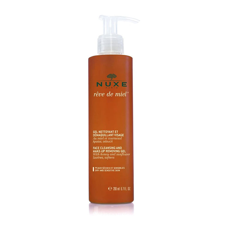 Nuxe Reve de Miel Face Cleansing and Make-Up Removing Gel 200ml