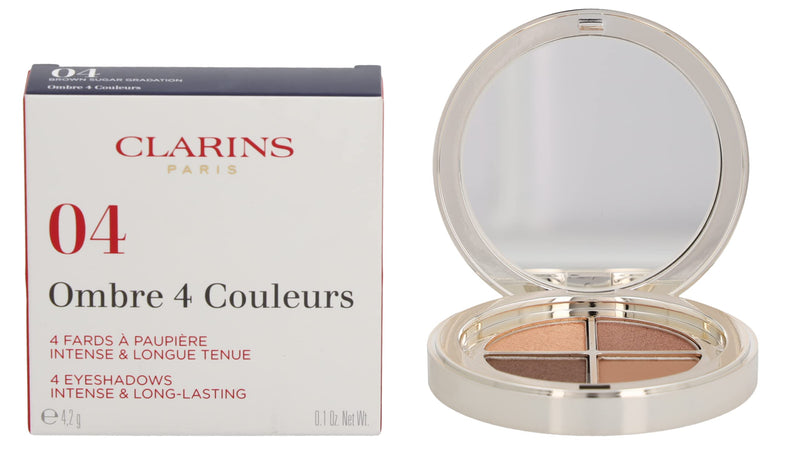 Clarins Ombre 4-Colour Eyeshadow Palette 4.2g - 04 Brown Sugar Gradation