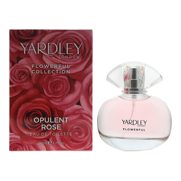 Yardley Opulent Rose Eau De Toilette 50ml Spray
