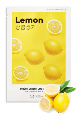 Missha Airy Fit Sheet Mask 19g - Lemon