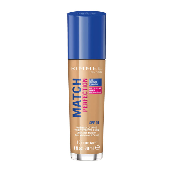 Rimmel Match Perfection Foundation 30ml - 103 True Ivory