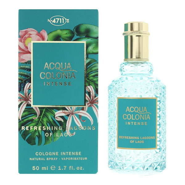 Mäurer  Wirtz 4711 Acqua Colonia Intense Refreshing Lagoons of Laos Eau de Cologne 50ml Spray