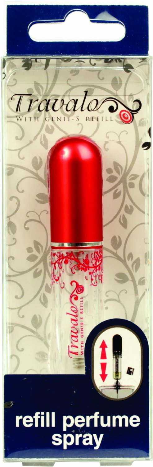 Travalo Pure Essential Refillable Perfume Spray 5ml - Red