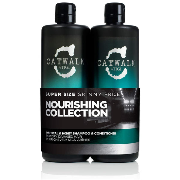 Tigi Duo Pack Catwalk Oatmeal  Honey 750ml Shampoo + 750ml Conditioner