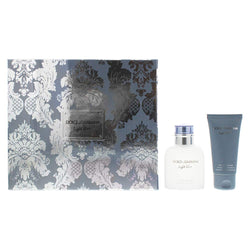 Dolce  Gabbana Light Blue Gift Set 75ml EDT + 50ml Aftershave Balm