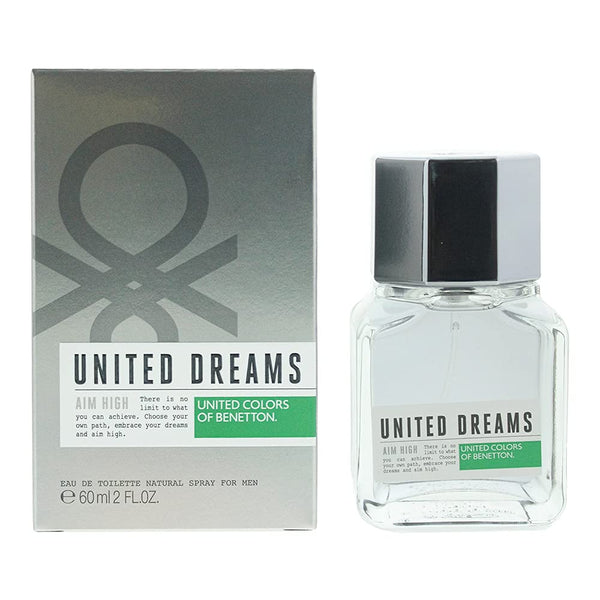 Benetton United Dreams Men Aim High Eau de Toilette 60ml Spray