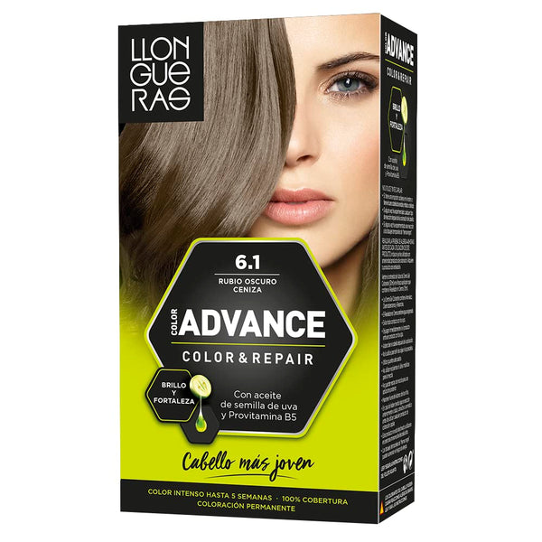 Llongueras Advance Hair Colour - 6.1 Dark Ash Blond